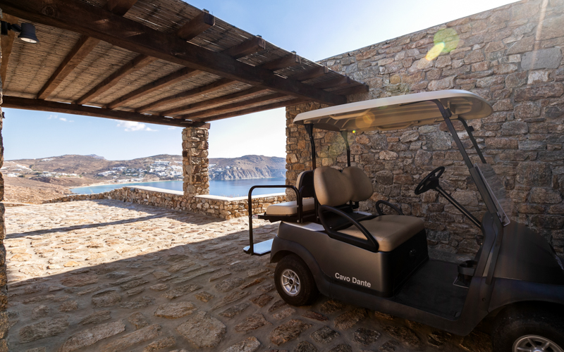 private golf cart