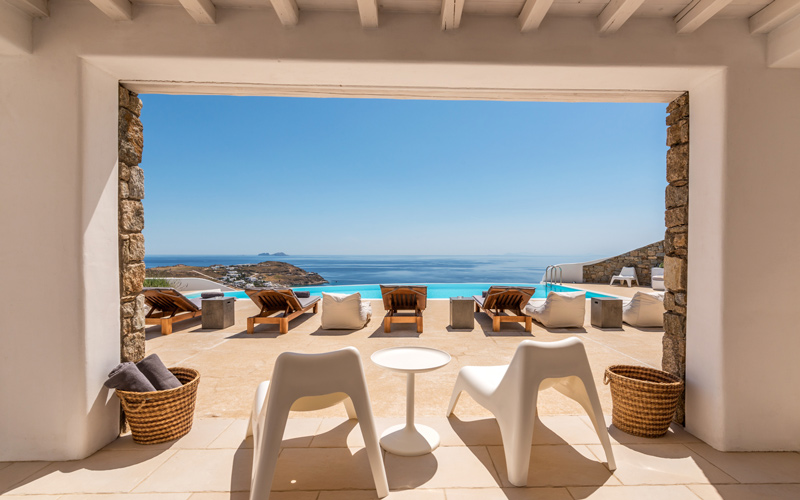 outdoors lounging area 