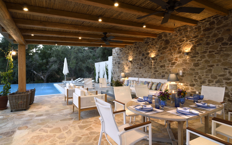 outdoors dining area 