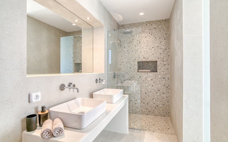bathroom with shower