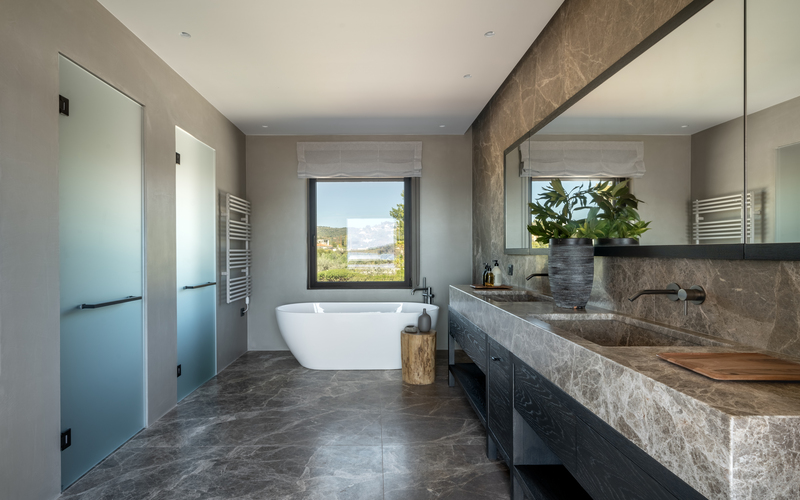 bathroom with shower
