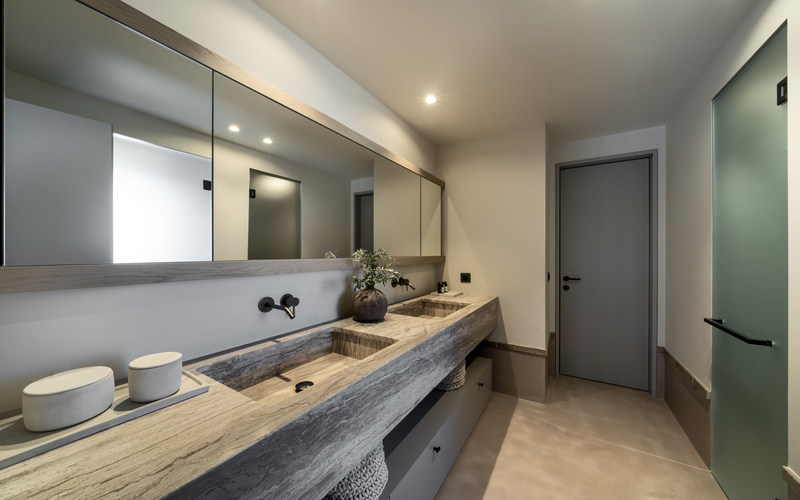 bathroom with shower
