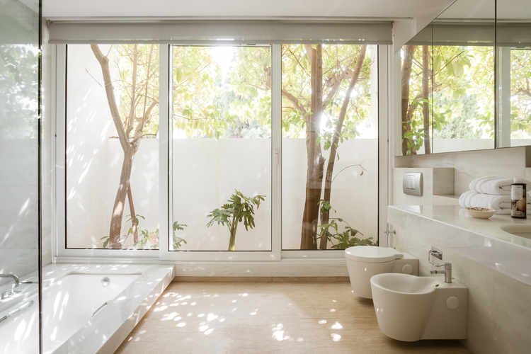 bathroom with shower