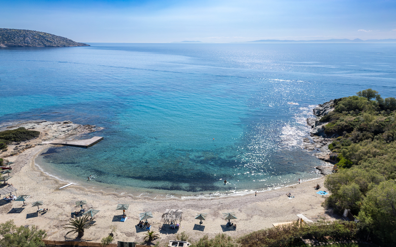 beach area