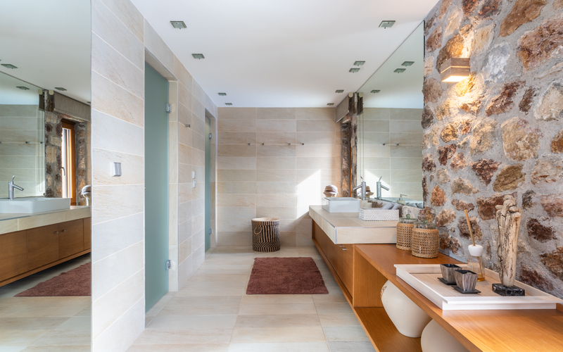 bathroom with shower