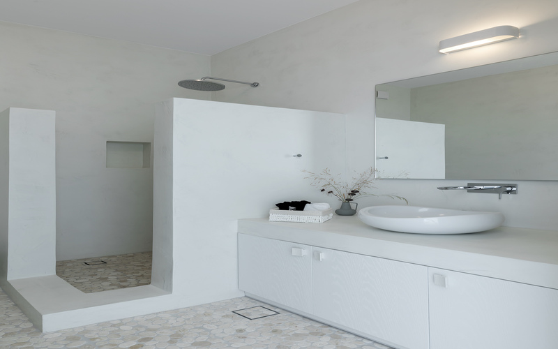 bathroom with shower