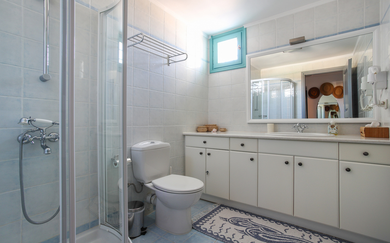 bathroom with shower