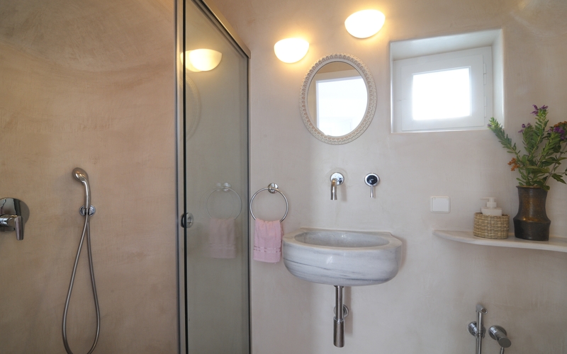 bathroom with shower