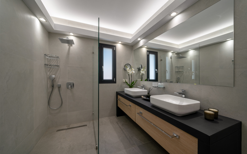 bathroom with shower