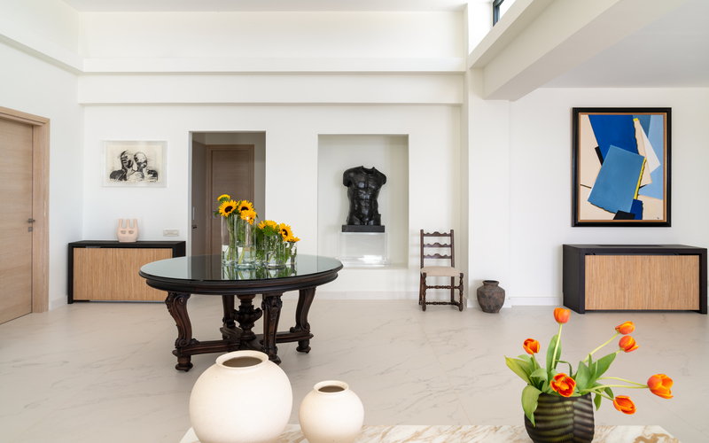 entrance area