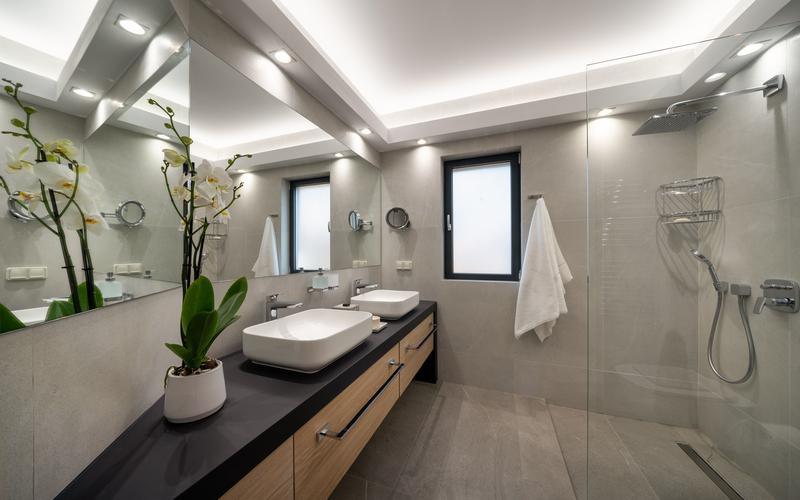 bathroom with shower
