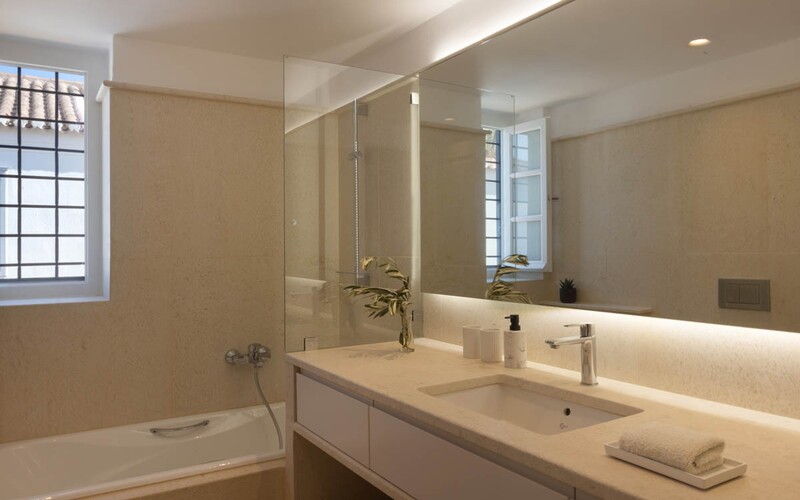 bathroom with shower