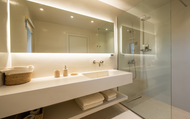 Bathroom with shower
