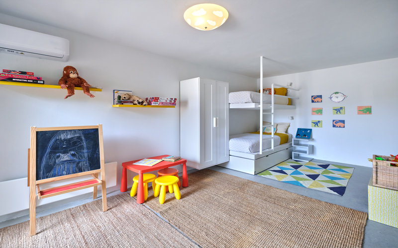 bedroom with bunk beds