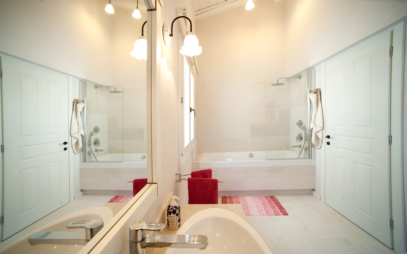 Bathroom with shower