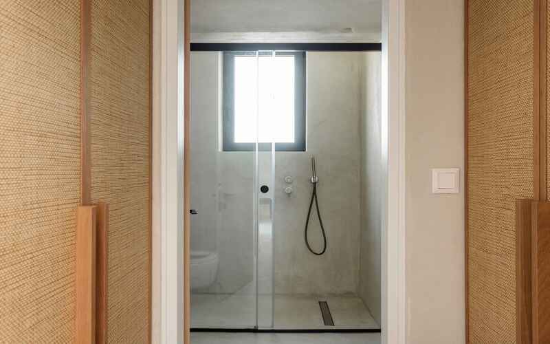 bathroom with shower