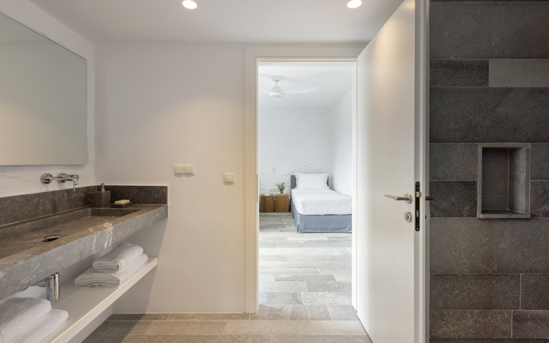 bathroom with shower
