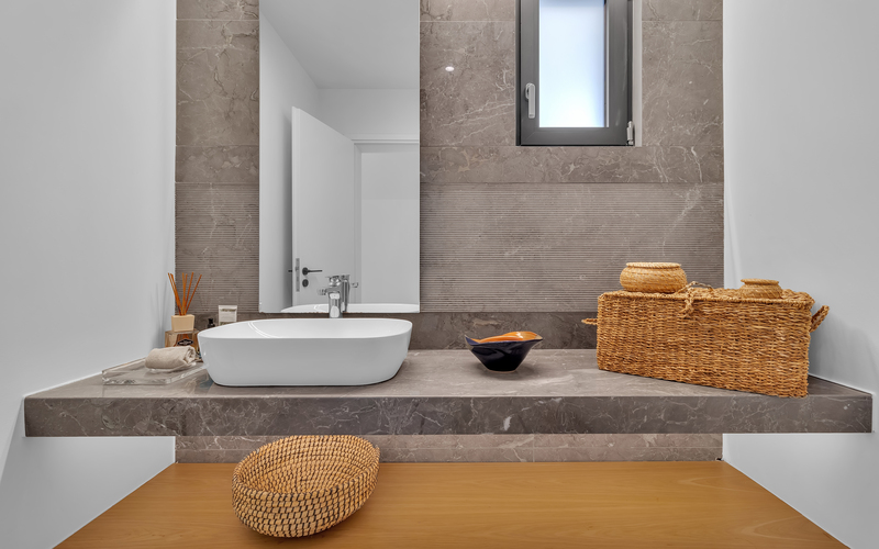 bathroom with shower