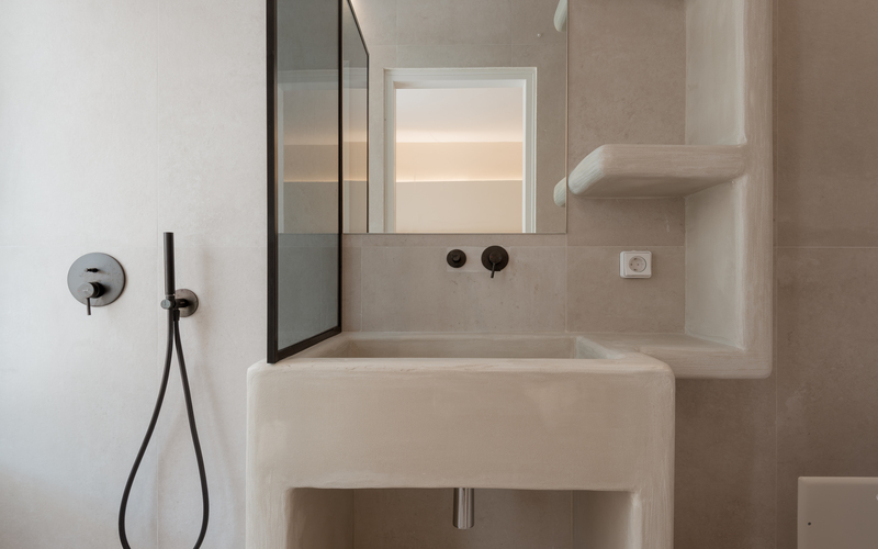 bathroom with shower