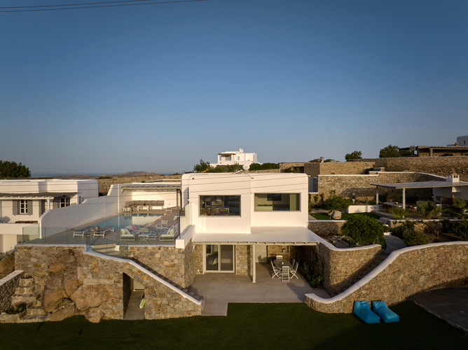 villa front side