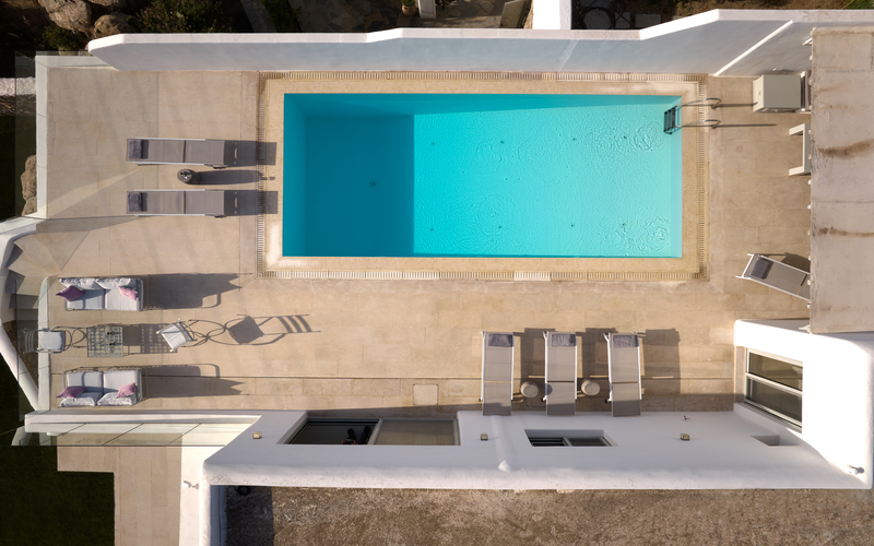 aerial pool