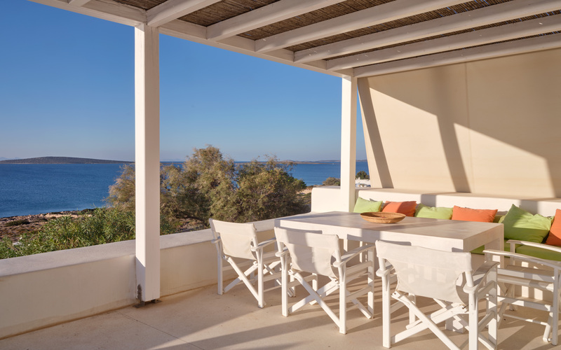 outdoor dining area