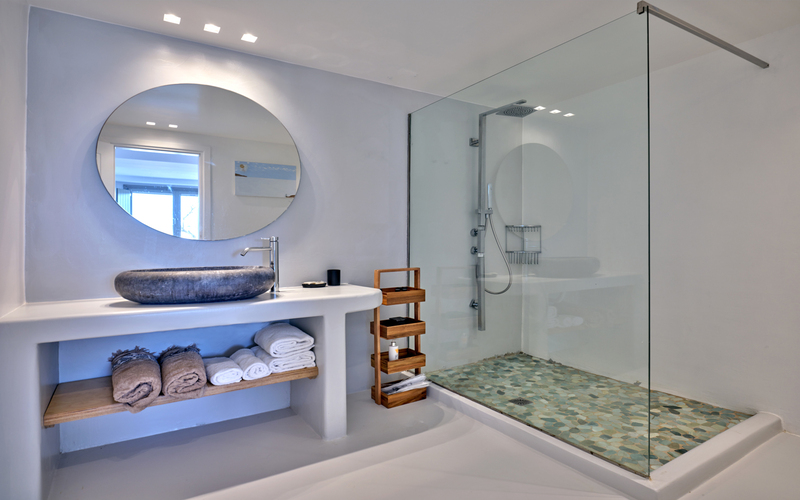 bathroom with shower