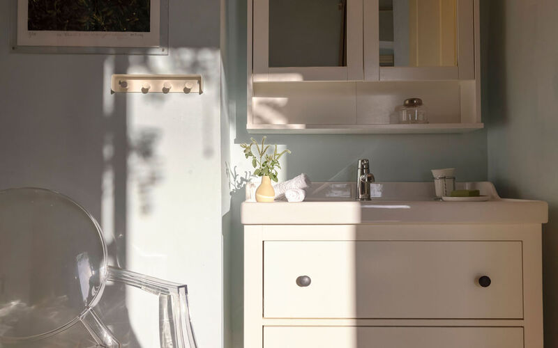 bathroom with shower