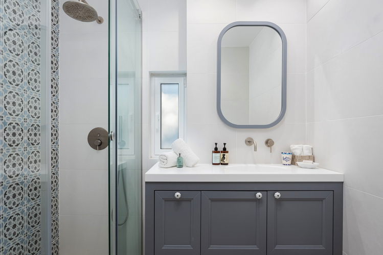 bathroom with shower