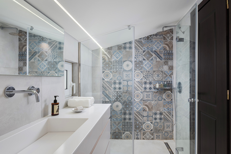 bathroom with shower